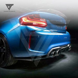Carbon Fiber Customized Rear <strong>Diffuser</strong> <strong>for</strong> BMW <strong>2</strong> <strong>Series</strong> F87 M2 2016-2018 Car Bumper Lip <strong>Diffuser</strong> Retrofit M Design Style - Product Image 5