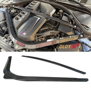 Barre de stabilisation de compartiment moteur en carbone sec de haute qualité pour BMW G80 M3 G82 G83 M4, garnitures intérieures moteur, tuning automobile - Product Image 2