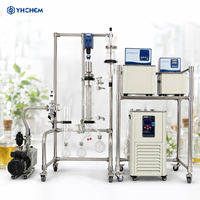 Système de distillation à courte voie de laboratoire YMD-60A pour la récupération et la purification d'huiles essentielles