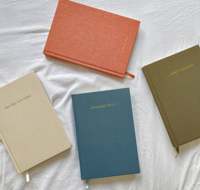 Mini cahiers A5 personnalisés Journal en lin couverture rigide de bonne qualité fournitures de bureau fantaisie papeterie joli planificateur