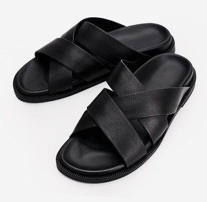 Claquettes et Sandales d'Été <span class=keywords><strong>Tendance</strong></span> pour <span class=keywords><strong>Homme</strong></span> en Cuir Véritable, Nouveau Style - Product Image 4