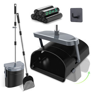 Recién llegado, pala para caca de perro grande con accesorio de bolsa para perros grandes, medianos y pequeños, pala para caca portátil con tapa - Product Image 1