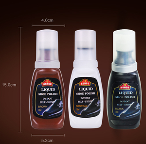 Cirage liquide de 75ml pour <span class=keywords><strong>chaussures</strong></span>, polisseur instantané noir/marron/neutre pour bottes et <span class=keywords><strong>chaussures</strong></span> - Product Image 2