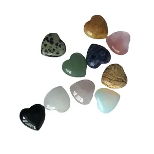 Xuyên biên giới nguồn đá tự nhiên bán quý đá Rose Quartz pha lê đỏ Aventurine Obsidian trắng pha lê tại chỗ