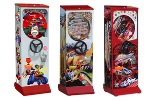 Gumball máquina dispensador de dulces cápsula juguetes pelota hinchable máquina expendedora electricidad juego de fútbol - Product Image 5