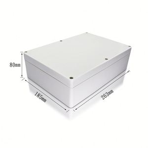 EBM Electric Power Amplifier Case OEM ODM Custom CNC Machining Anodized Aluminum Profile IP54 HF-A-317 Model Electronic GPRS Box - Product Image 5
