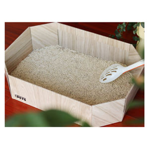 Granulés personnalisés biodégradables écologiques sans <span class=keywords><strong>pelle</strong></span> Assurez-vous que les toilettes sont ouvertes bac à litière <span class=keywords><strong>pour</strong></span> chat avec porte nouveau - Product Image 1