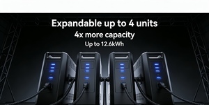 Station d'alimentation portable SUPER 1000W/2000W, générateur solaire, batterie portable pour le camping en plein air, le camping-car, la maison, les situations d'urgence, hors réseau - Product Image 4