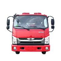 FOTON 2500L tangki air mesin api tangga Puma truk udara baru digunakan truk pemadam kebakaran untuk dijual