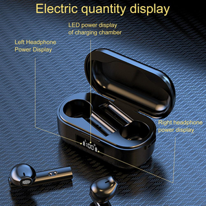 टच Earbuds पोर्टेबल कस्टम काले इयरफ़ोन में एएनसी ROHS स्मार्ट वायरलेस बीटी खेल यात्रा-कान ईरफ़ोन हेडफ़ोन - Product Image 5