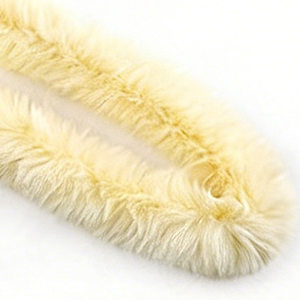 Belle garniture en fausse fourrure de renard à poils longs, idéale pour les manteaux, robes et accessoires de sacs à main pour femmes - Product Image 3