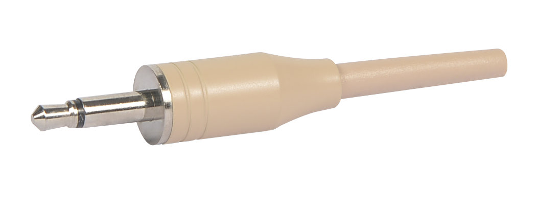 Conector mono 3,5 beige