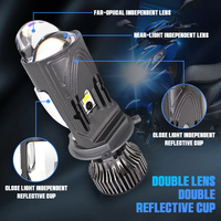 Nouvelles ampoules de phare LED CSP 12V, phares de voiture LED, mini projecteur, phare LED H4