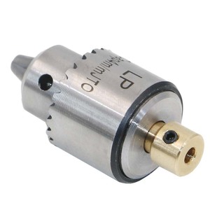 Jeu de mandrins de perceuse, 4 pièces, 0.3-4mm, tige droite à 3 mâchoires pour mini perceuse électrique avec clé Allen et manchon - Product Image 4