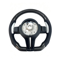 Volant en cuir perforé en fibre de carbone CS M Sport, directement de l'usine, pour BMW F36 F30 F10 F15 F20 F22 F25 F32 M3 M5 E46 E60 E70