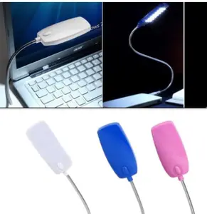 1pc 밝은 28 LED USB 미니 빛 유연한 컴퓨터 램프 노트북 PC 데스크 읽기 USB LED 램프 핑크/블루/화이트 lampe usb