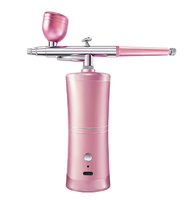 Injecteur d'oxygène électrique Mini compresseur d'air Machine Air-Brush peinture pistolet aérographe pour Nail Art tatouage artisanat gâteau Nano brouillard