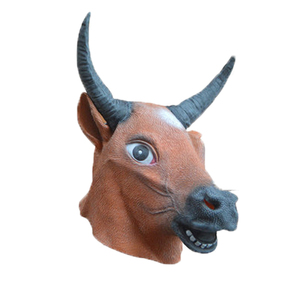 Masques d'animaux d'Halloween, 12 masques d'animaux du zodiaque, couvre-chefs, accessoires de maquillage pour bal masqué, masques de Noël - Product Image 6