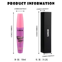OCHAIN Extensions de Cils Imperméables Mascara Produits Cosmétiques Usine Vente en Gros Cils de Maquillage de Marque Privée