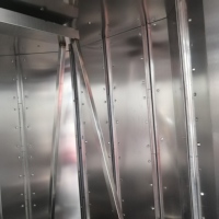Nuevo Horno Rotatorio Comercial de Doble Propósito Eléctrico/Gas/Diésel, Portátil, de Acero Inoxidable 304, Alta Eficiencia, para Panadería