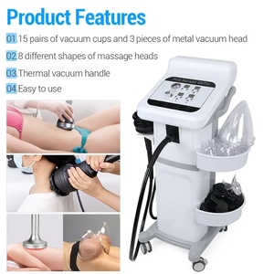 Nuevo Masajeador G8 Pro 8 con Vibración y Ventosas, Máquina de Masaje Manual de Aleación de Cromo para Eliminar la Celulitis - Product Image 3
