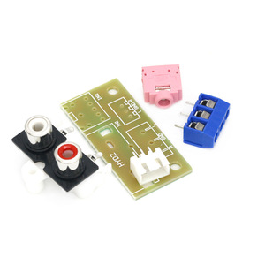 บอร์ดสวิตช์เสียง RCA อินพุตเอาต์พุตโมดูล 5V ชุด DIY สำหรับการประมวลผลภาพและเสียง - Product Image 2