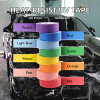 Papier Crêpe Butyle 120mic Thermorésistant Anti-UV Sans Résidu Adhésif Simple Face Sensible à la Pression pour Usage Automobile