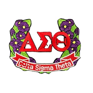 <span class=keywords><strong>2025</strong></span> New Arrival deltaa Sigma Theta các bản vá lỗi dệt thêu logo các bản vá lỗi an ninh thêu vá huy hiệu Phù Hiệu cho quần áo - Product Image 1
