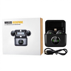 Micrófono Lavalier Inalámbrico SX81 2.4G de Alta Calidad con Receptor 2 en 1 y Tipo-C para Grabación en Vivo y Uso en Conferencias - Product Image 4