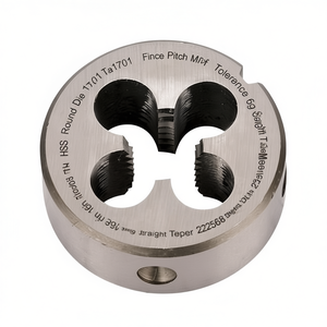 Ttake Hss Round Die Ta1701 Fine Pitch Mf Din En 22568 Tolerance 6g Straight Taper Masc - Product Image 2