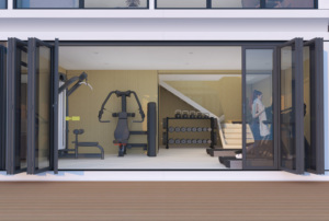 Maison conteneur moderne à deux étages Design industriel <span class=keywords><strong>chic</strong></span> avec espace de vie à concept ouvert Bureau de construction portable Petite maison - Product Image 6
