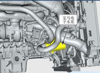 Neue Hochwertige Silberne Aluminiumlegierung Elektrische Wasserpumpe für N52