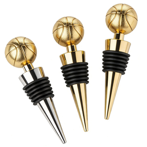 Tapón de Vino Personalizado 2026, Tapón de Vino Metálico para Competición Deportiva, Edición Conmemorativa de Fútbol y Baloncesto, Tapón para Botella de Vino - Product Image 3