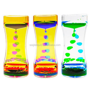 Цветные игрушки-таймеры с жидкими пузырьками, сенсорная игрушка, забавные цветные игрушки, новый сенсорный успокаивающий фиджет-таймер с жидкими пузырьками - Product Image 4