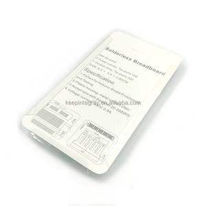 <span class=keywords><strong>Mini</strong></span> placas de pruebas blancas transparentes de 400 agujeros, placa de prueba de placa de circuito sin soldadura empalmable, placa de experimento - Product Image 5