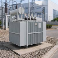 Precio al por mayor Transformador de potencia eléctrico trifásico de 11kV con bobinado de cobre, inmerso en aceite, serie S11, grupo vectorial Dyn11 Yyn0
