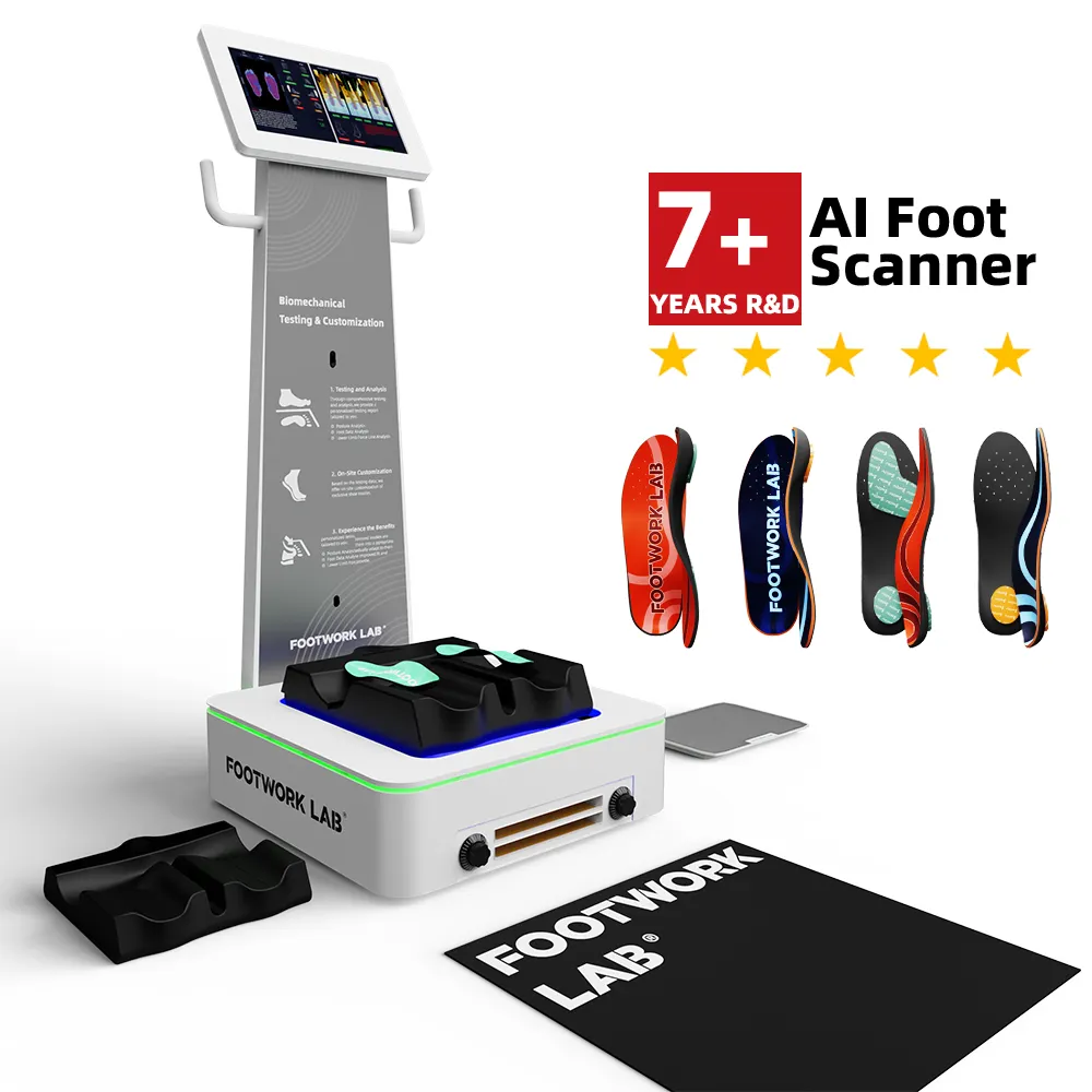Popolare 3D Foot Scanner personalizza sottopiede macchina Scanner andatura sistema di analisi apparecchiature di riabilitazione podologia