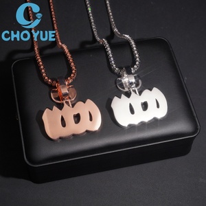 Colgante Personalizado de Moissanita con Diseño de Alá, Chapado en Oro sobre Plata de Ley 925, Corte Fantasía, Joyería Hip Hop - Product Image 2