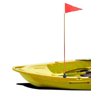 1.2 Meter Foldable Aluminum Alloy Flag with <b>Safety</b> Belt Canoe/Kayak Accessories with Flag Screws Washers <b>Water</b> <b>Safety</b> <b>Products</b> - Product Image 1