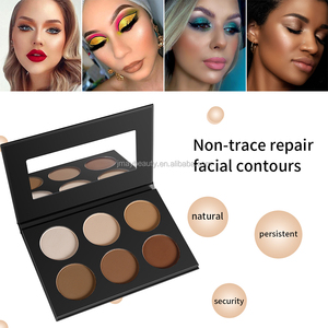 <span class=keywords><strong>Palette</strong></span> de Correcteur Crème 6 Couleurs, Cosmétiques de Mode, Maquillage Contouring pour Femmes, Correcteur Facial - Product Image 6