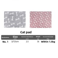 Transparentes Kunststoff-Haustierbett mit Großem Raum, Antihaftbeschichtung, Leicht zu Reinigen, Aufrollbare Kapsel für Katzen & Hunde Modell 8815