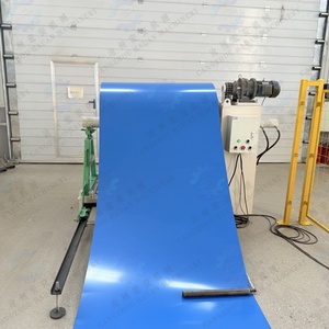 Machine de fabrication de tôles de toiture en métal trapézoïdal entièrement automatique certifiée CE pour le profilage de tôles de toiture en acier coloré IBR - Product Image 2