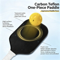 Raquette de pickleball en fibre de carbone T700 de 4e génération, la plus vendue, pour le sport