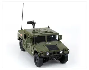 인기있는 합금 1:18 자동차 모델 다이 캐스트 군사 장난감 트럭 컬렉션