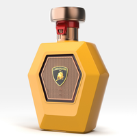 Vente en gros de flacons de parfum vides en verre de style arabe de luxe Super Flint 30ml 50ml 100ml