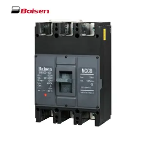 고품질 2P 3P 400Amp 1000VDC 1500VDC MCCB 몰드 케이스 회로 차단기