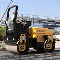 Expédition gratuite, rouleau compresseur vibrant de 2 tonnes, norme EPA Euro 5, mini rouleau compresseur
