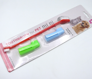 <span class=keywords><strong>Pas</strong></span> cher prix En Gros Pet Doigt Brosse À Dents Bâton Pâte <span class=keywords><strong>Chien</strong></span> Brosse À Dents Ensemble - Product Image 1