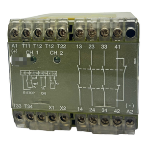 Plc 124VDC3S1 Veiligheidsrelais 475695 24V DC 35W 230V 5A DC13 24V 7A Programmeercontroller - Product Image 1