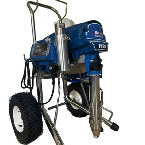 Nouveau Baoba 1098 Pulvérisateur de peinture sans air à moteur électrique sans balais de qualité professionnelle 3000 PSI Pistolet de pulvérisation compact multi-buses - Product Image 1